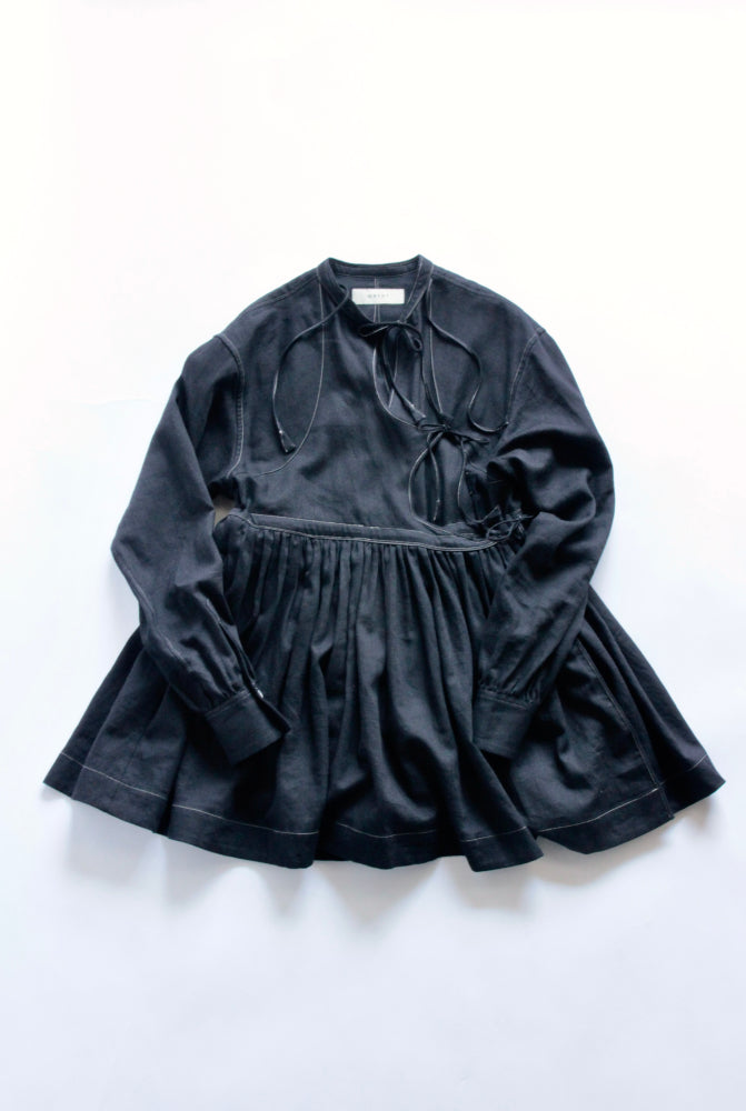 WRYHT / KNOTTED ASYMMETRY FRONT TOP