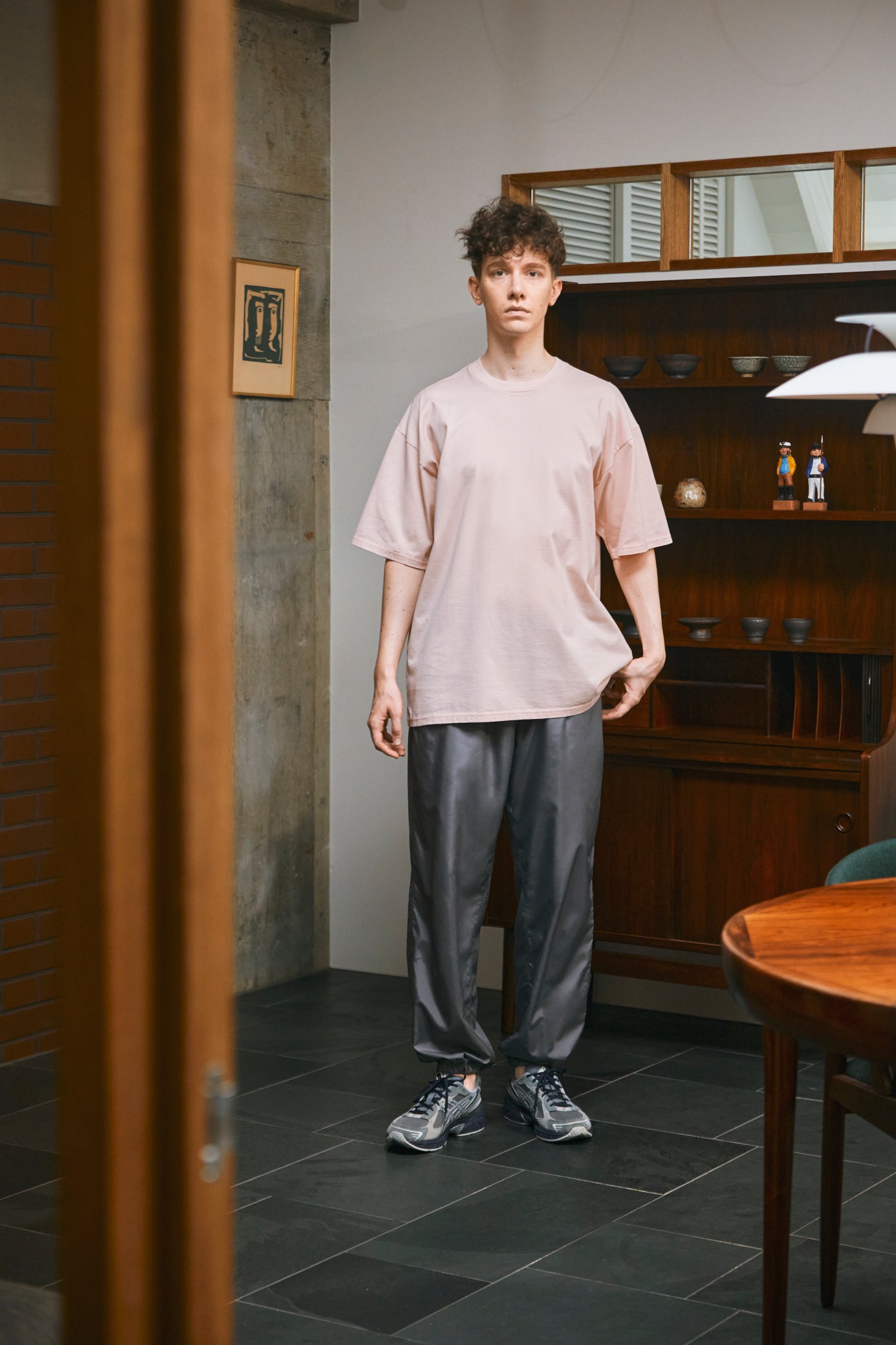 flistfia /Loose Fit Crew Neck-T