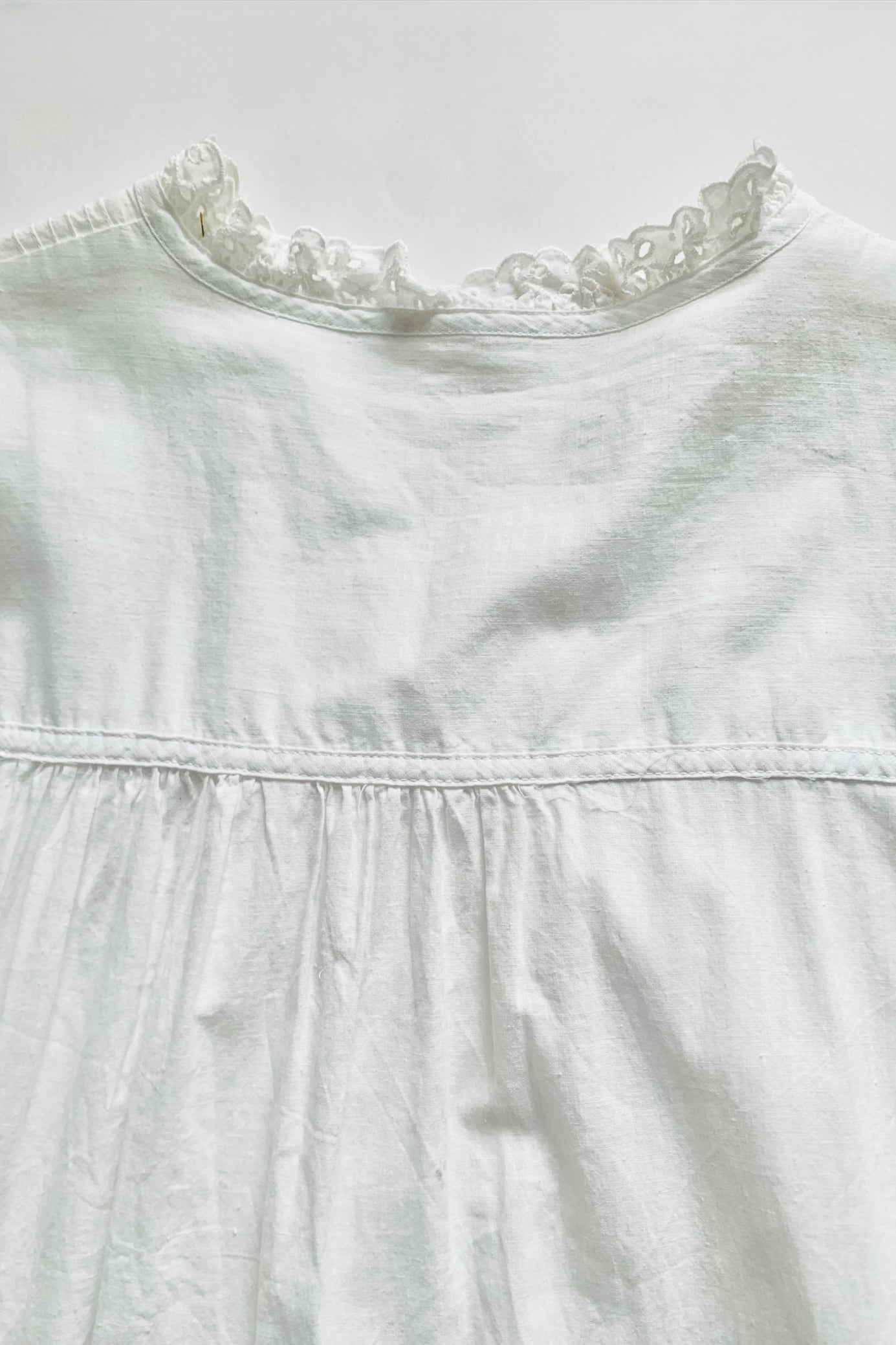 unknown /50's French Linen One piece