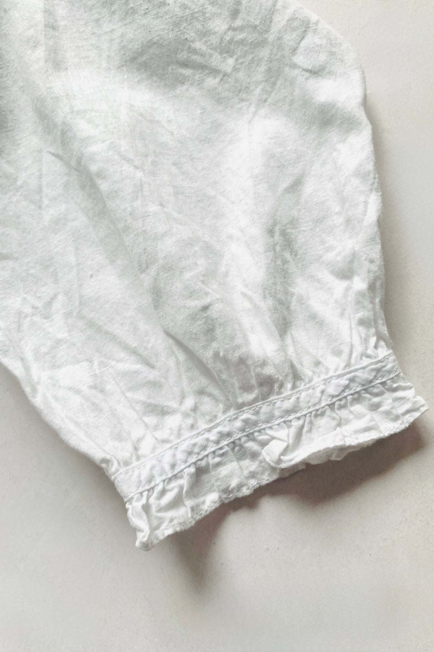 unknown /50's French Linen One piece
