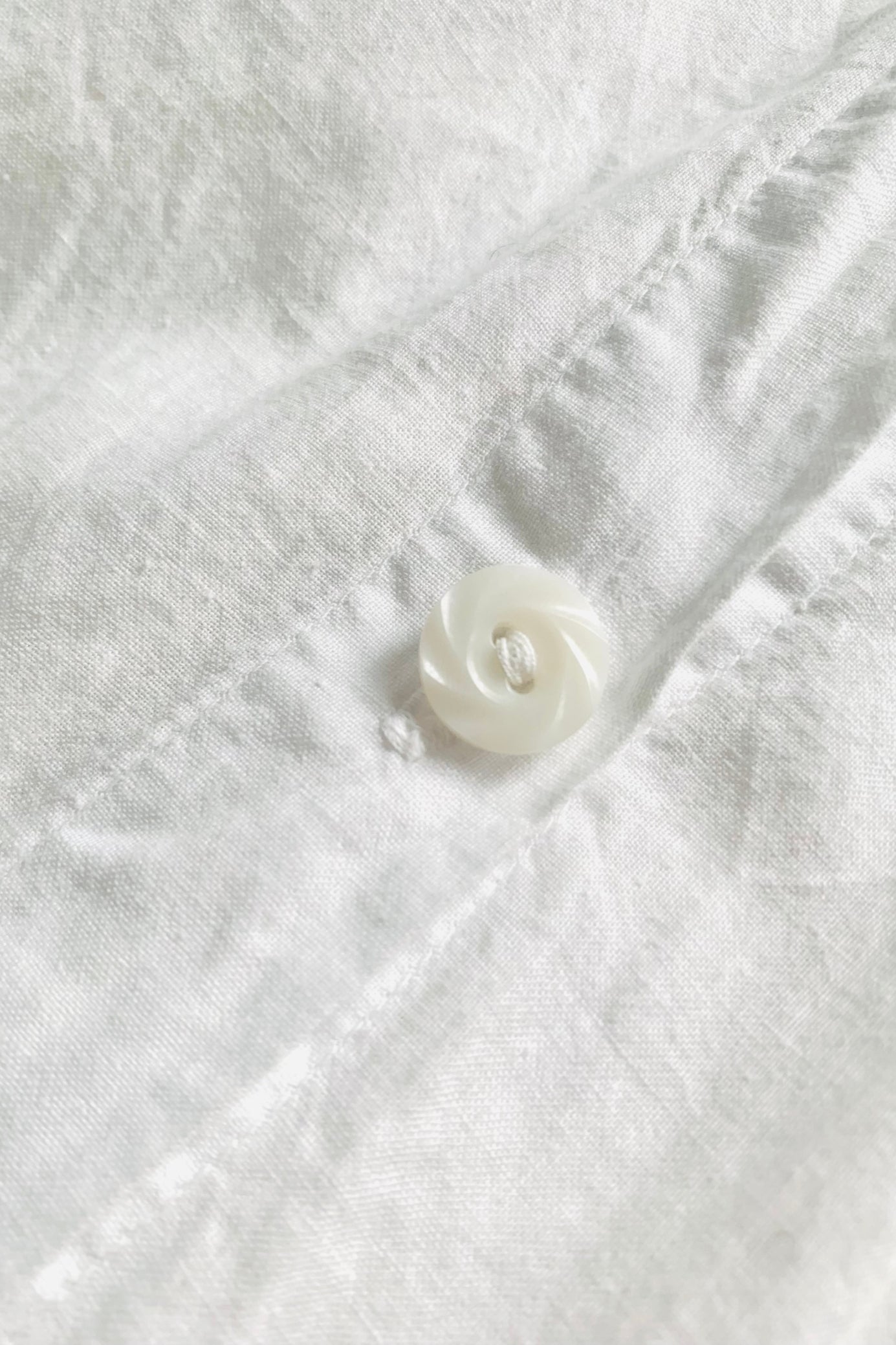 unknown /50's French Linen One piece