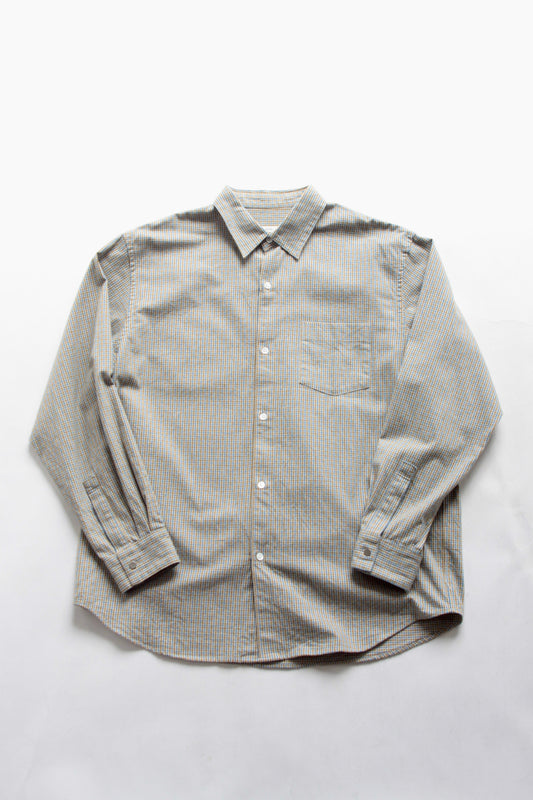 awasa / regular collar cotton nel shirts