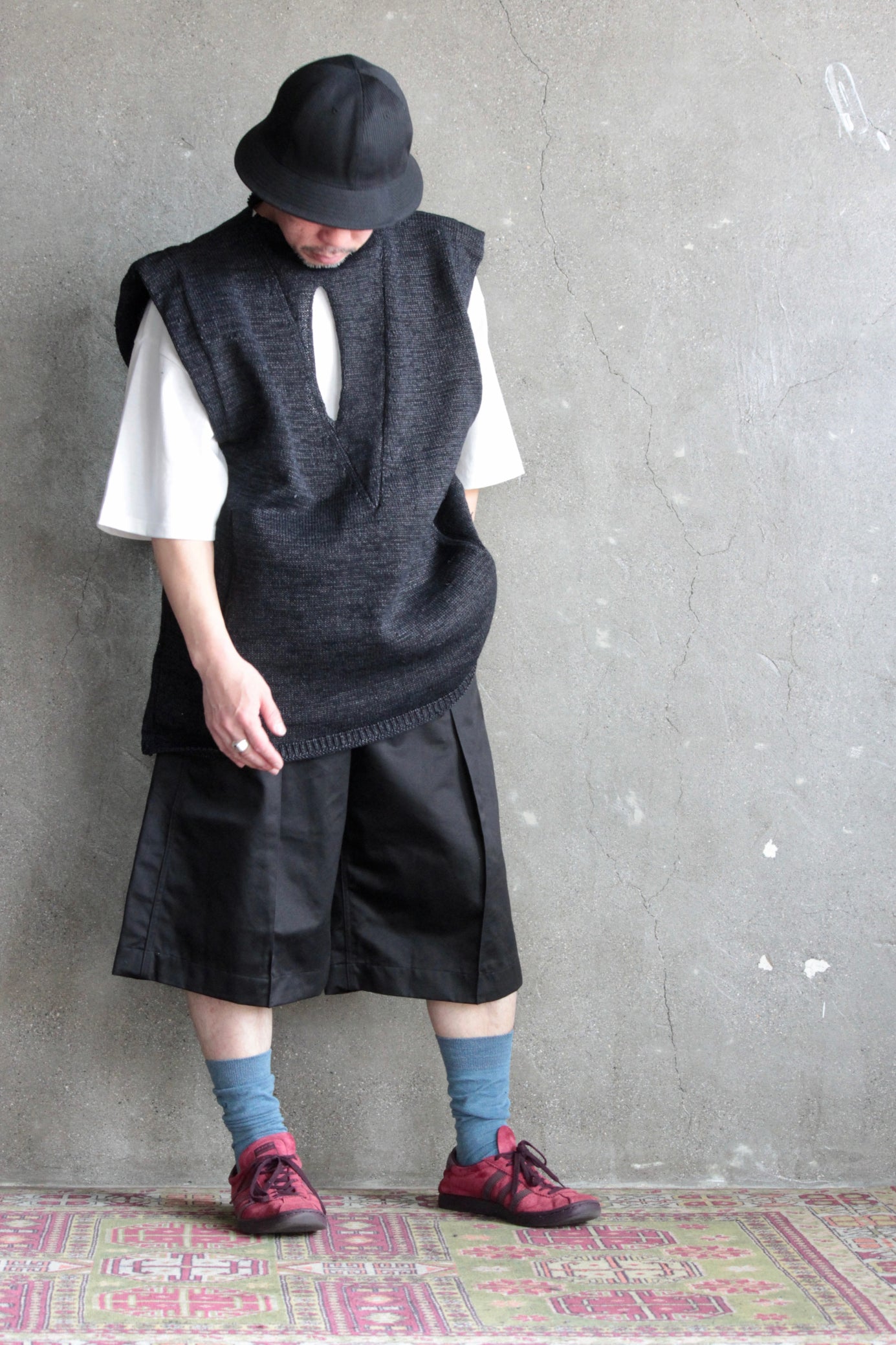 roundabout /Bedford Cloth Bowl Hat