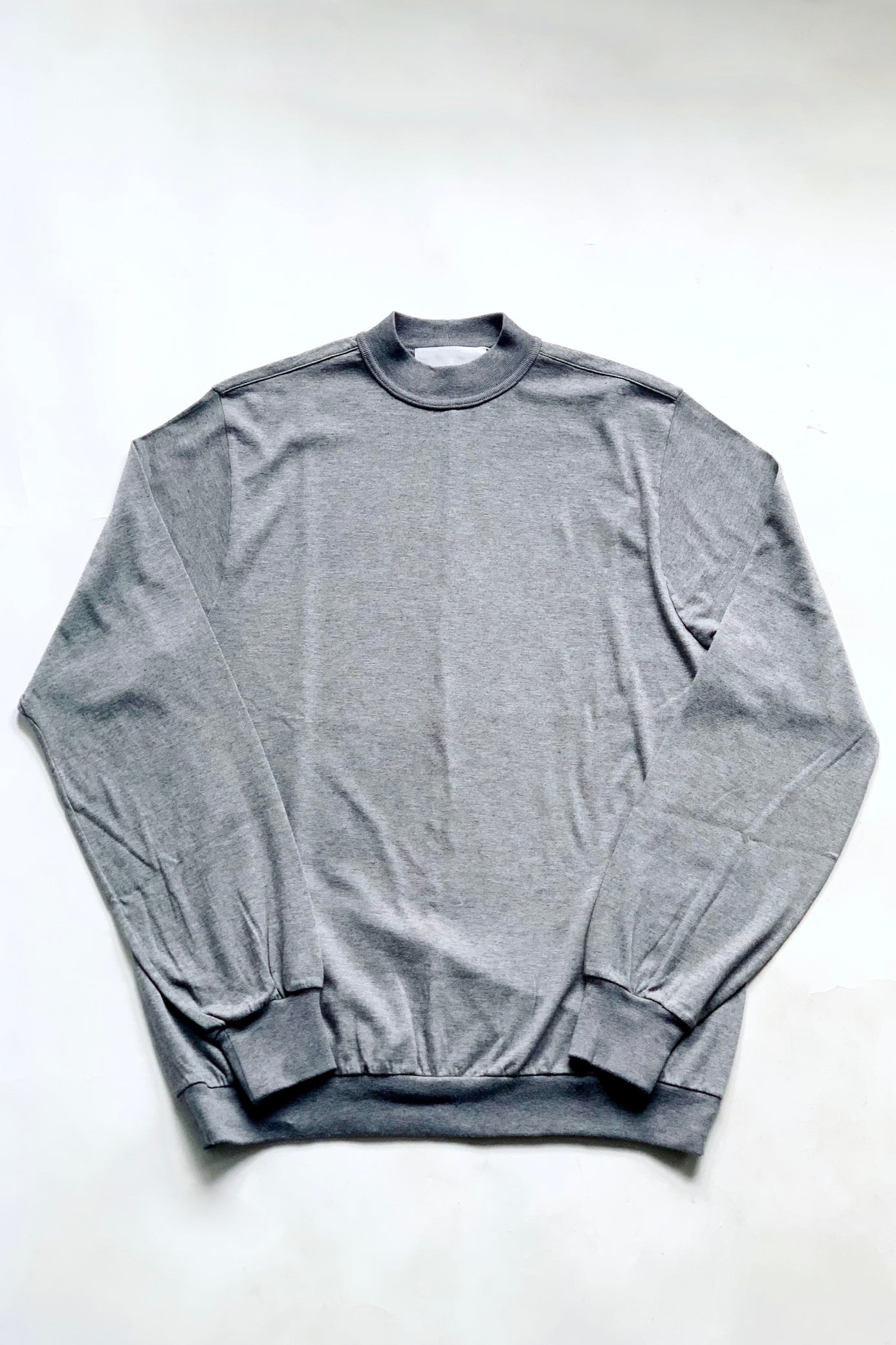 K.ITO / COTTON CASHMERE MOCK NECK L/S-T