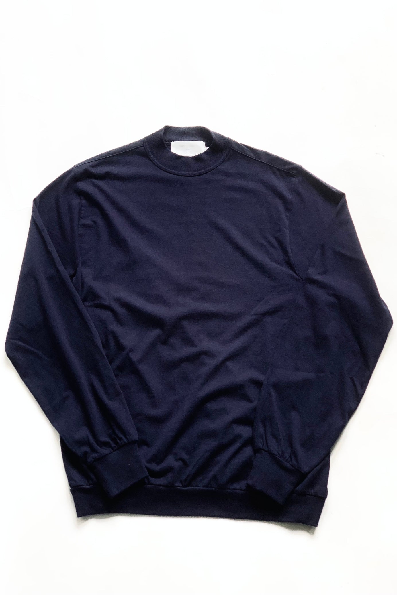 K.ITO / COTTON CASHMERE MOCK NECK L/S-T