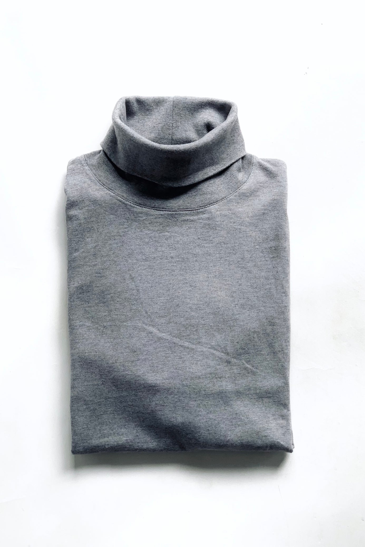 K.ITO / COTTON CASHMERE TURTLE NECK L/S-T