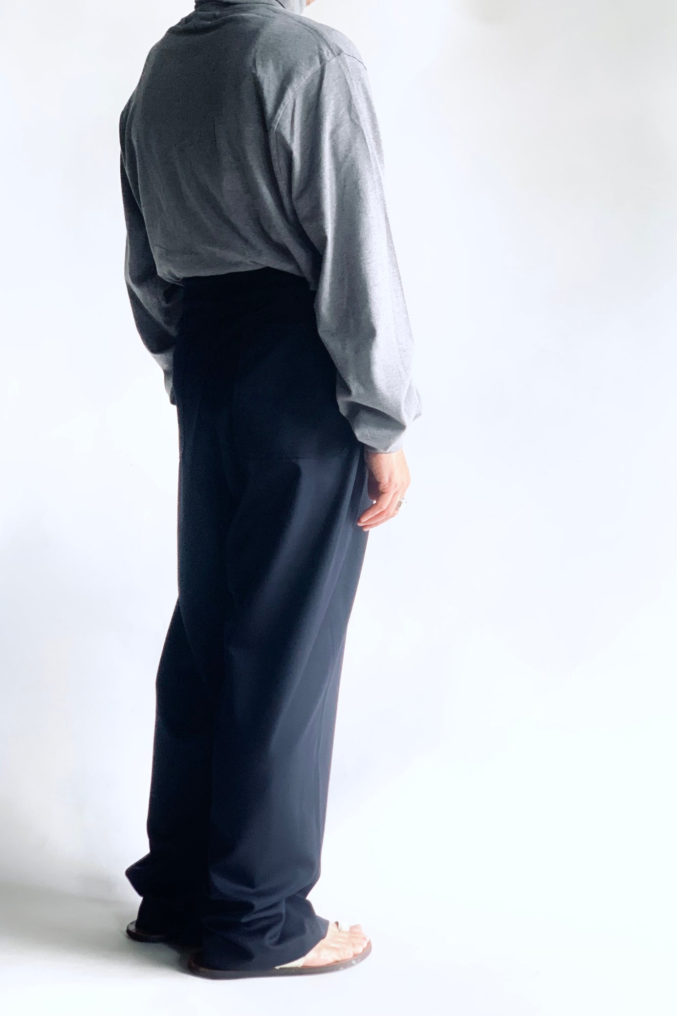 K.ITO / COTTON CASHMERE TURTLE NECK L/S-T