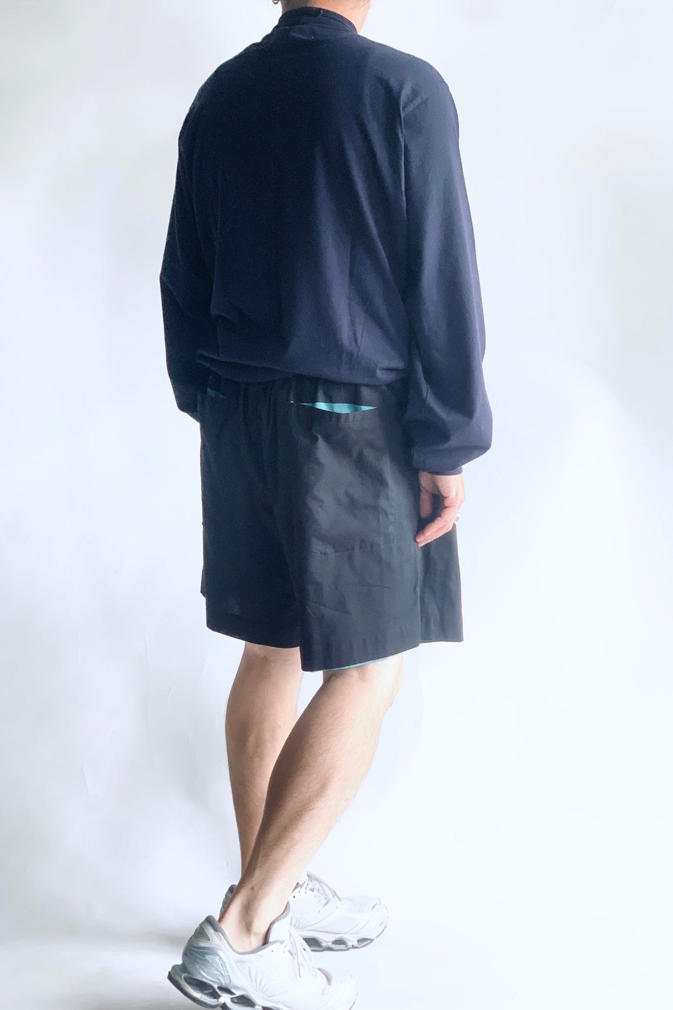 K.ITO / COTTON CASHMERE MOCK NECK L/S-T
