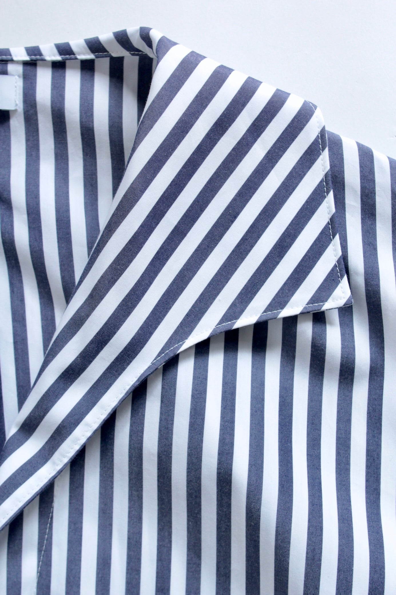 METHO / Open collar flat shirt