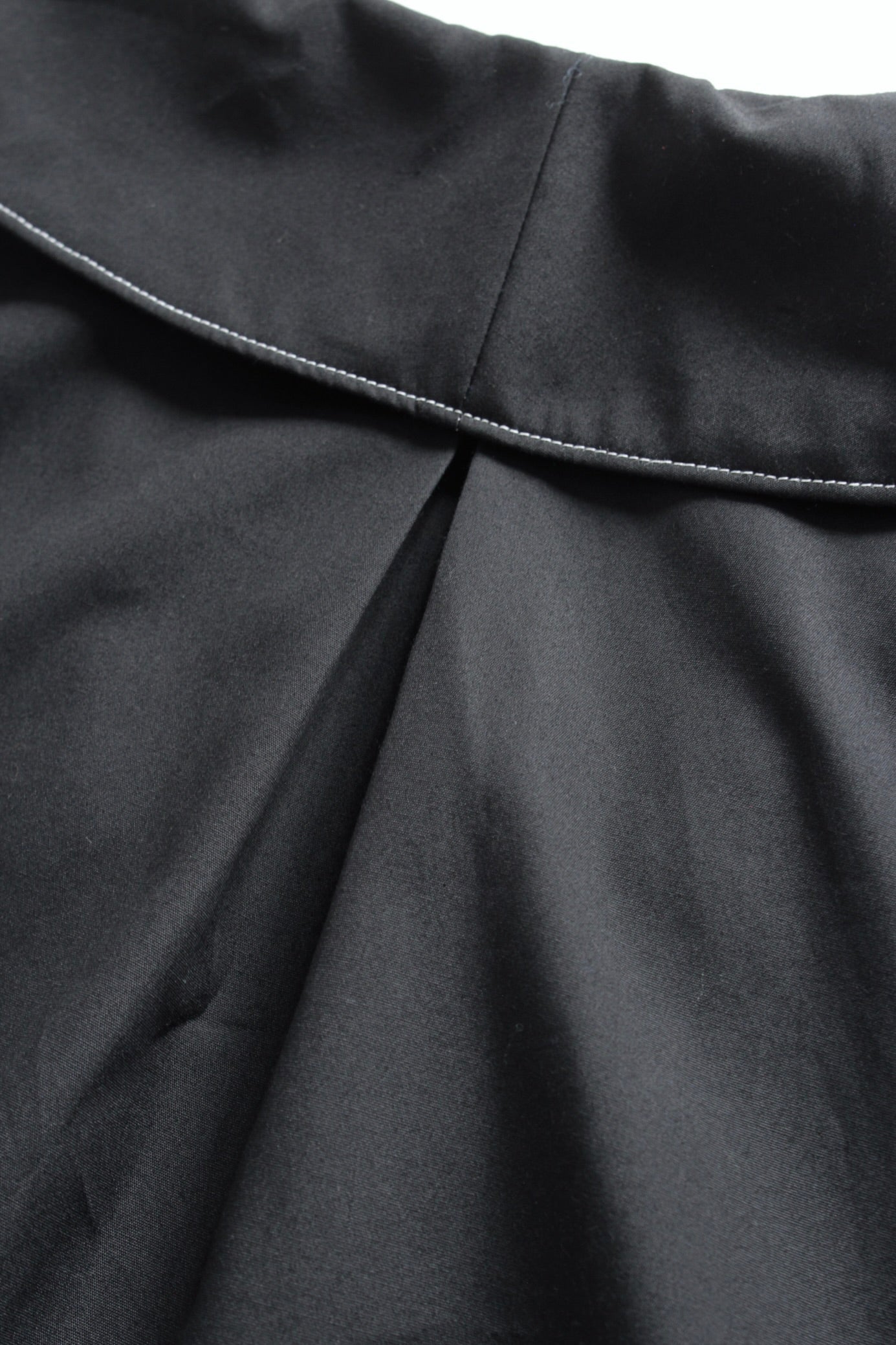 METHO / Open collar flat shirt