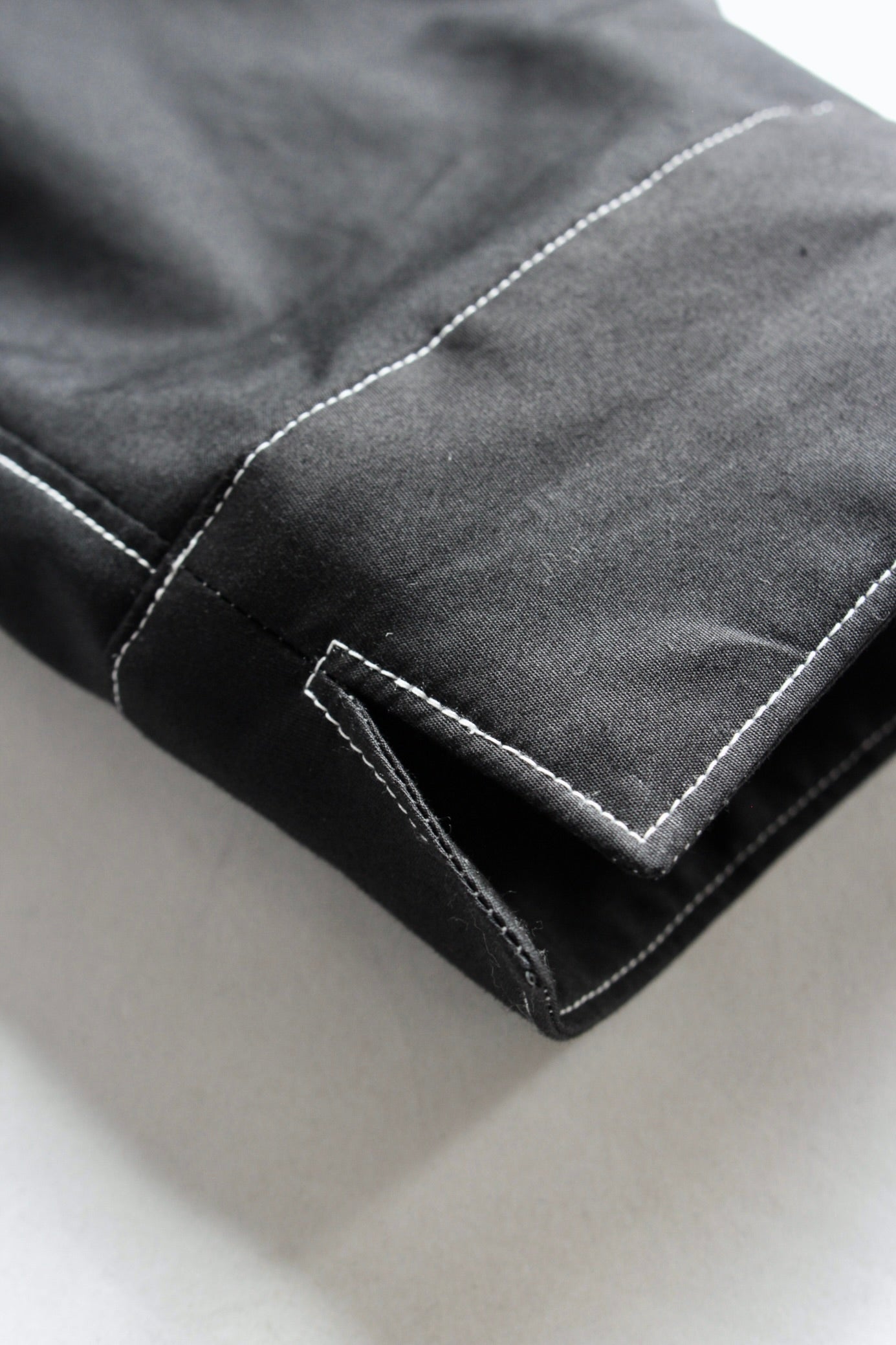 METHO / Open collar flat shirt
