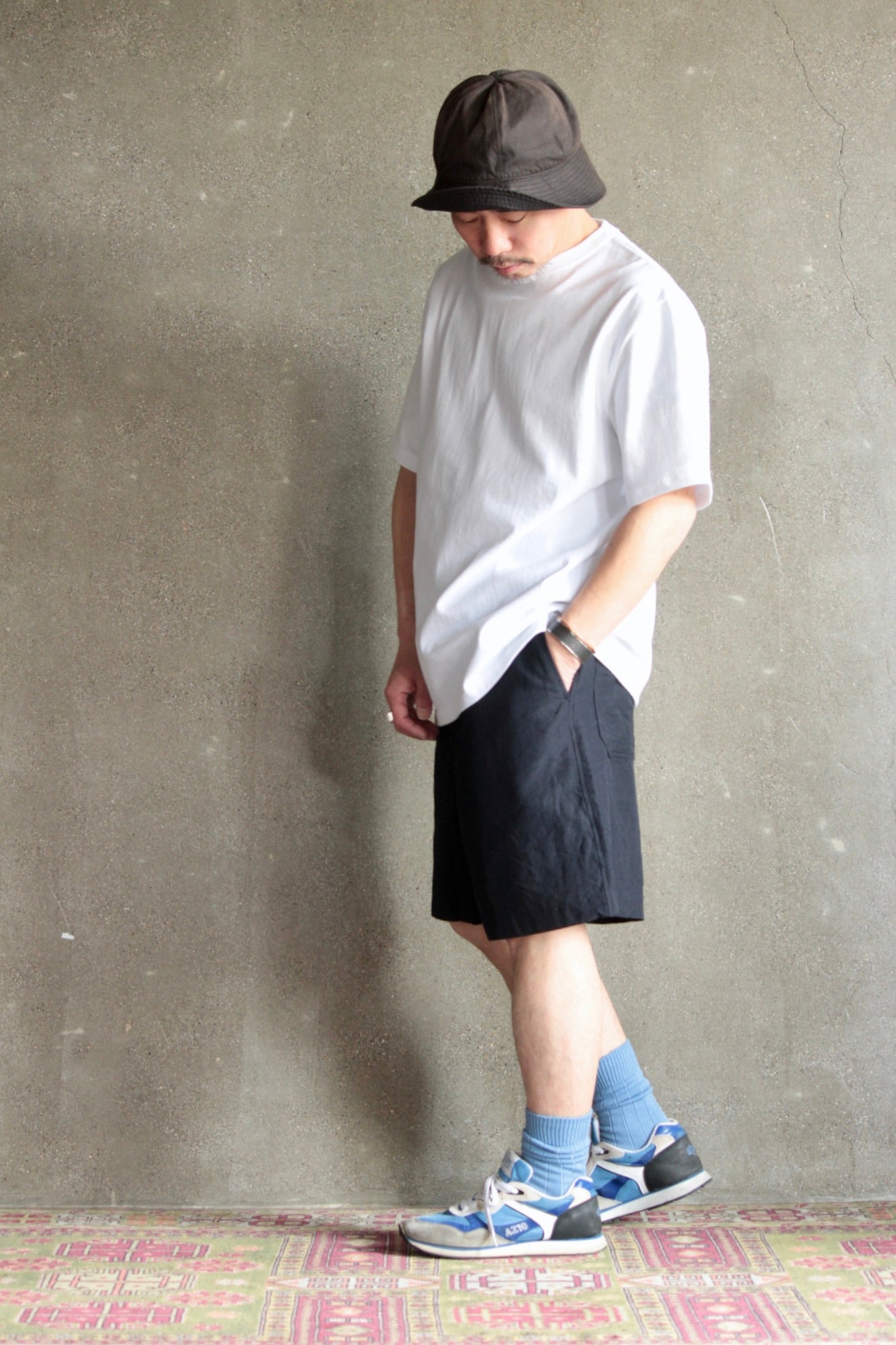 awasa /Wool Linen Wide Shorts