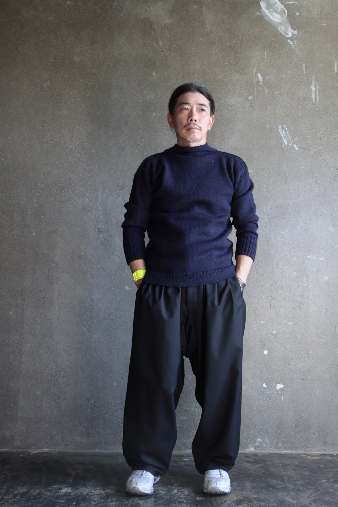 TOKIARI / JAN THREE TUCK WIDE PANTS