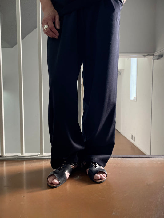 awasa / Wool gabardine "day off" trousers