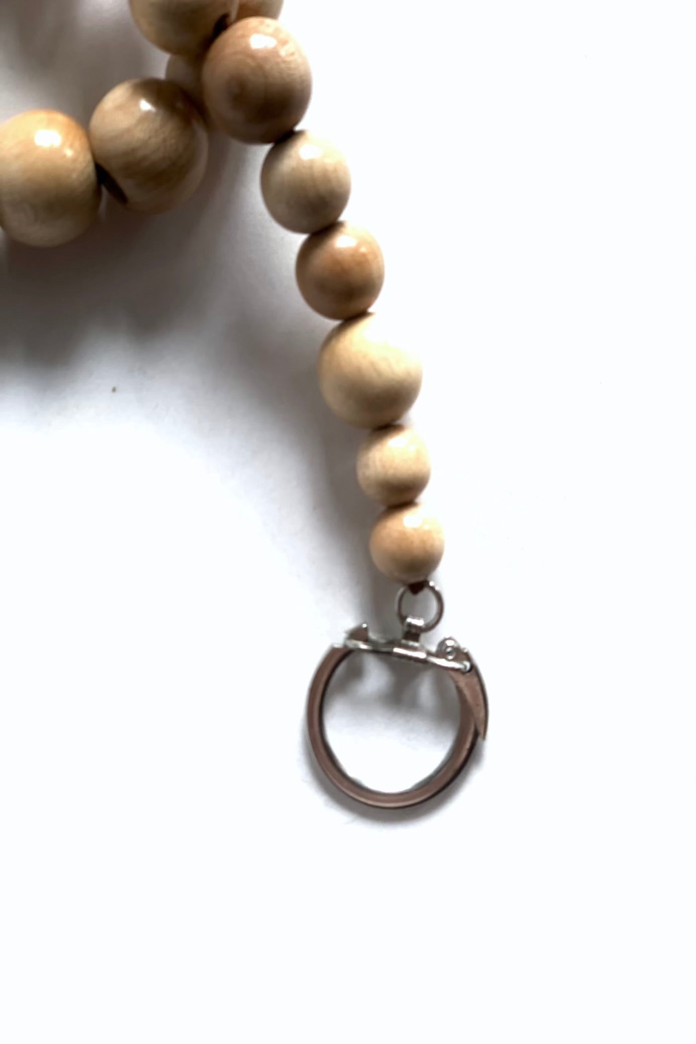 unknown /60's FRENCH VINTAGE MULTI WOOD WALLET CHAIN