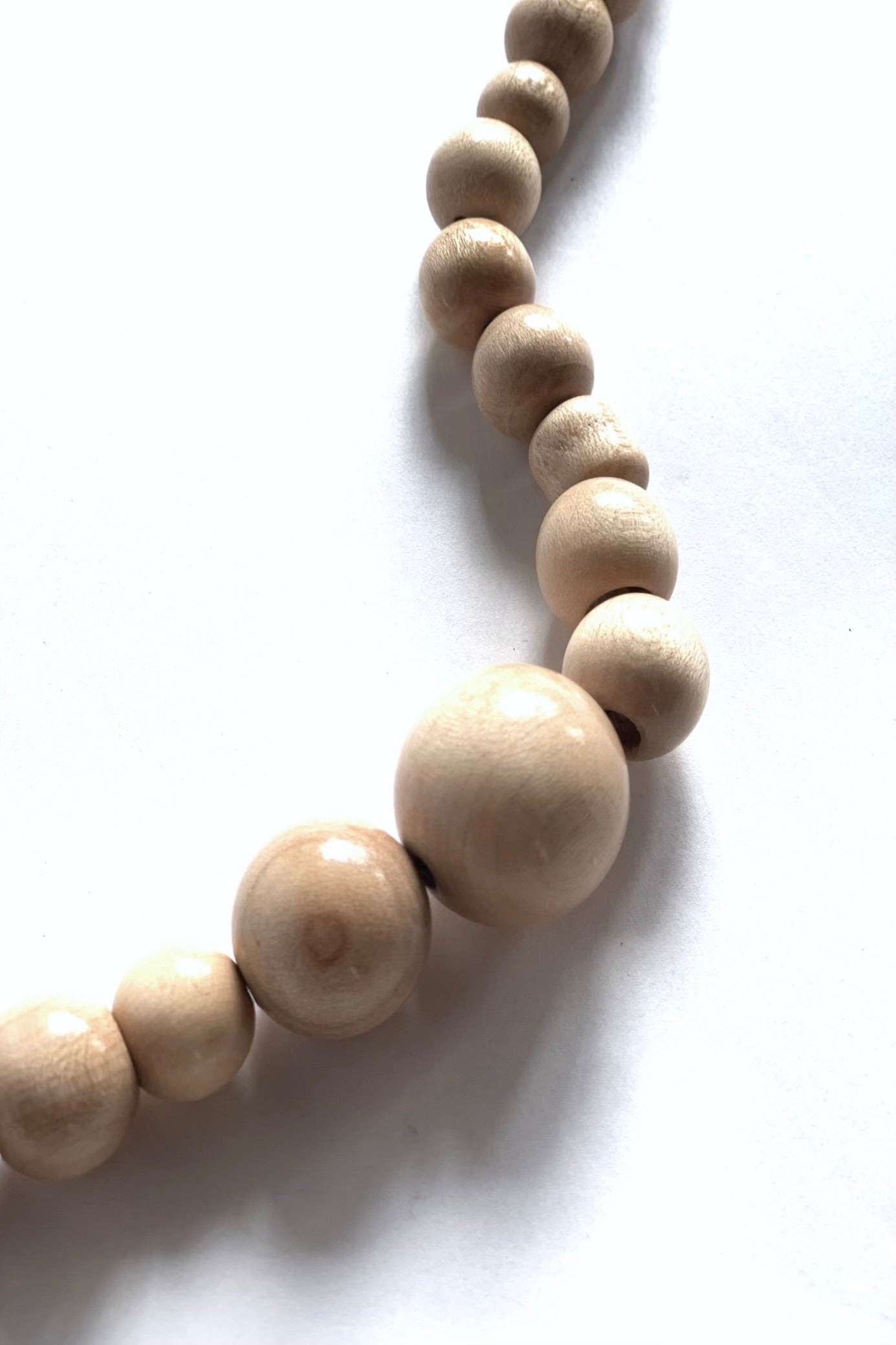 unknown /60's FRENCH VINTAGE MULTI WOOD WALLET CHAIN