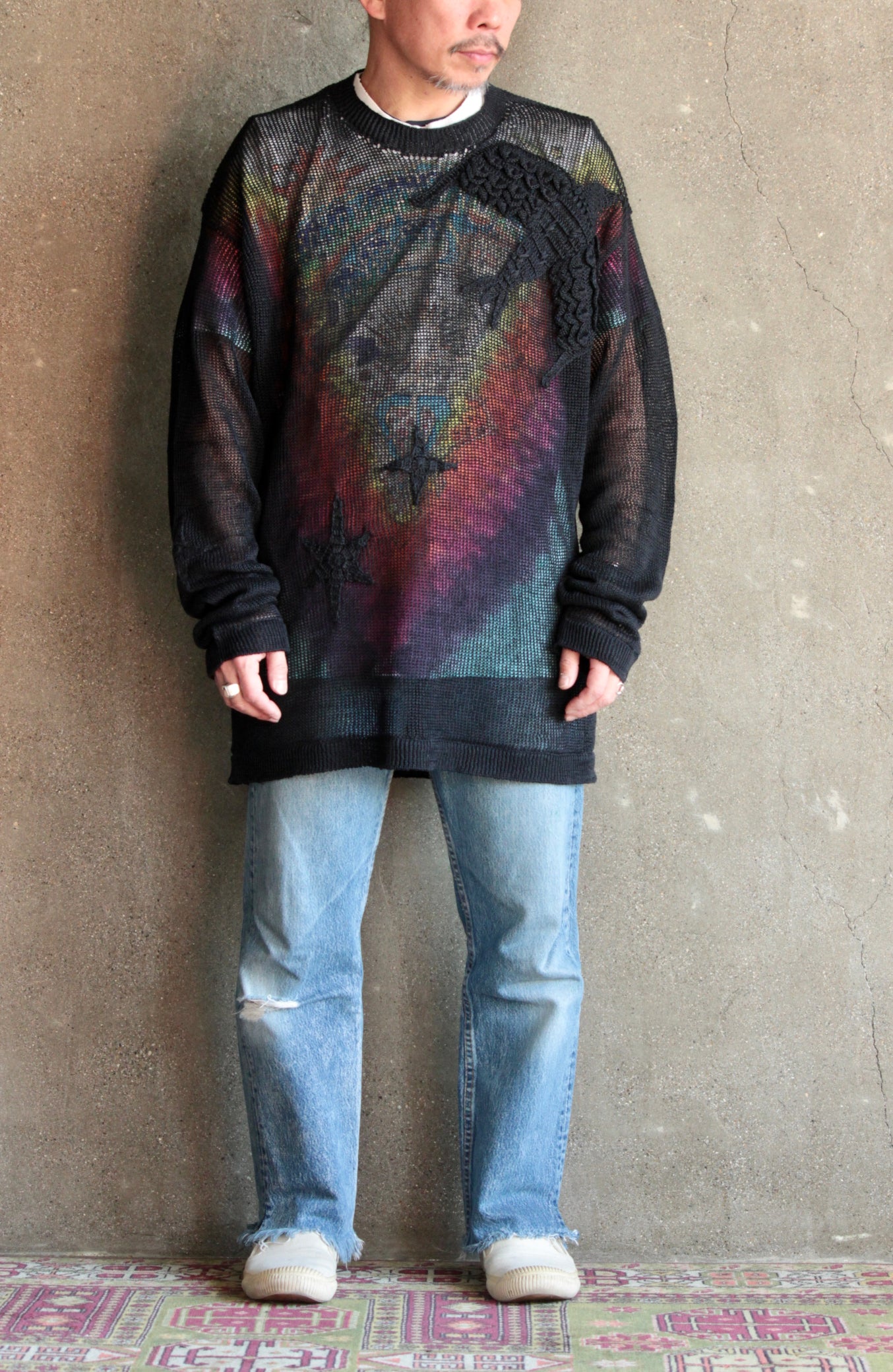 Fluss / Bird mesh knit