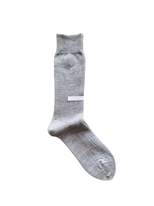 KIMURA' / MERINO WOOL RIB SOCKS