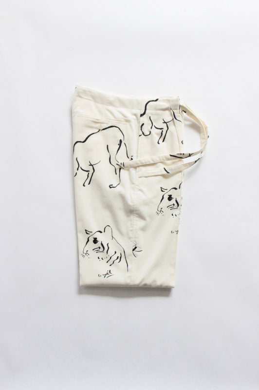 WRYHT / STRINGS WAIST TROUSER
