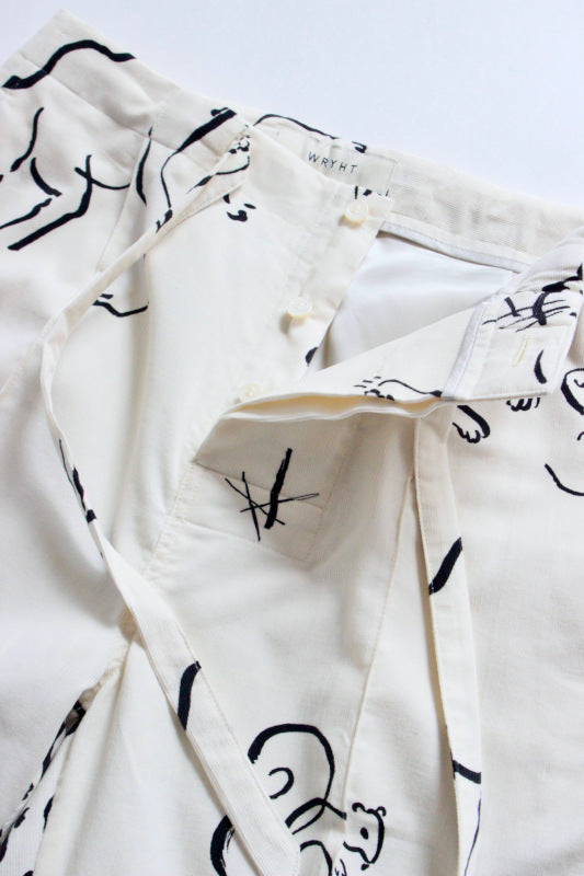 WRYHT / STRINGS WAIST TROUSER
