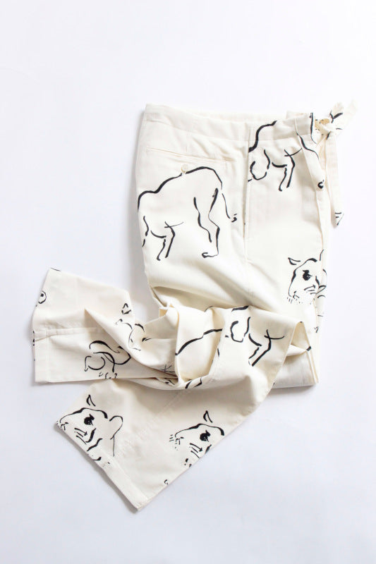 WRYHT / STRINGS WAIST TROUSER