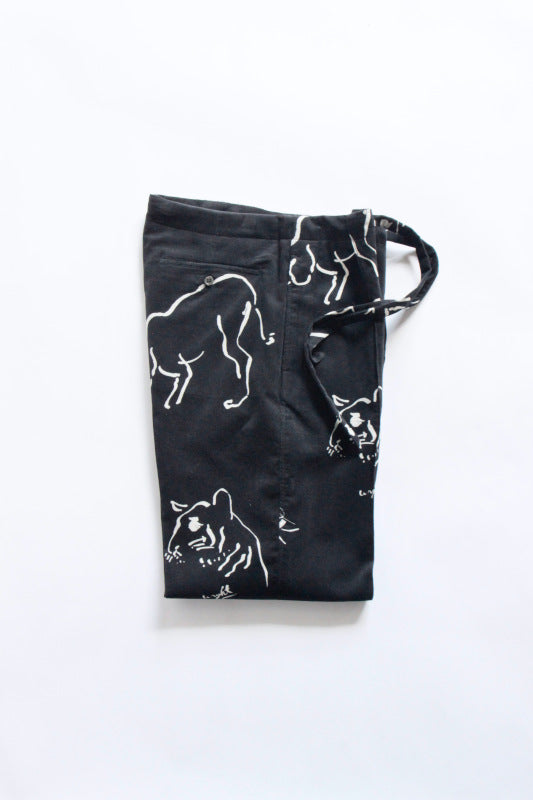 WRYHT / STRINGS WAIST TROUSER