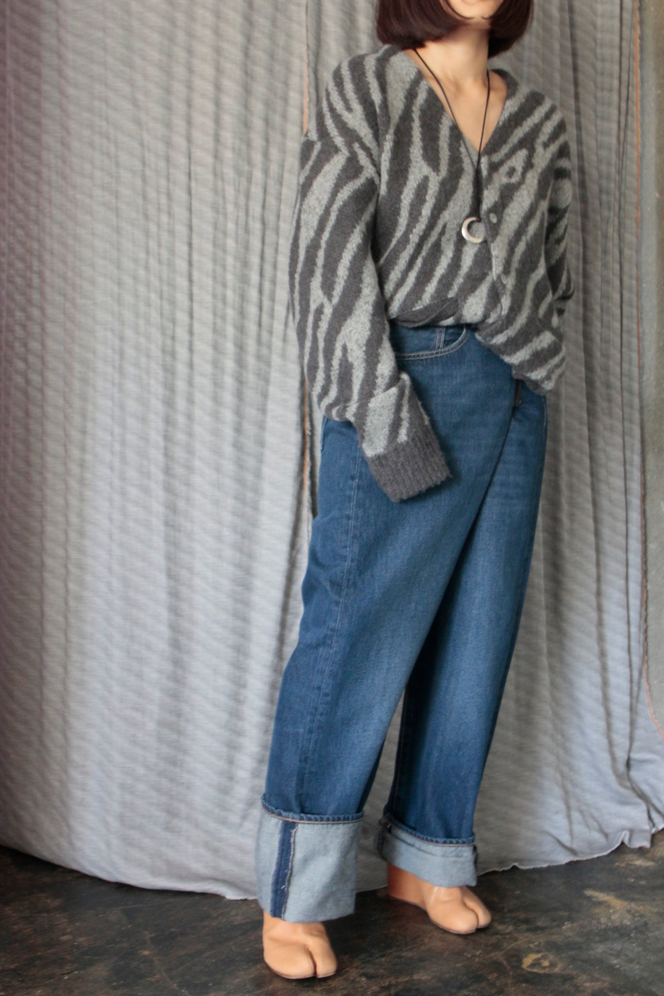 ANDER / MOHAIR CARDIGAN