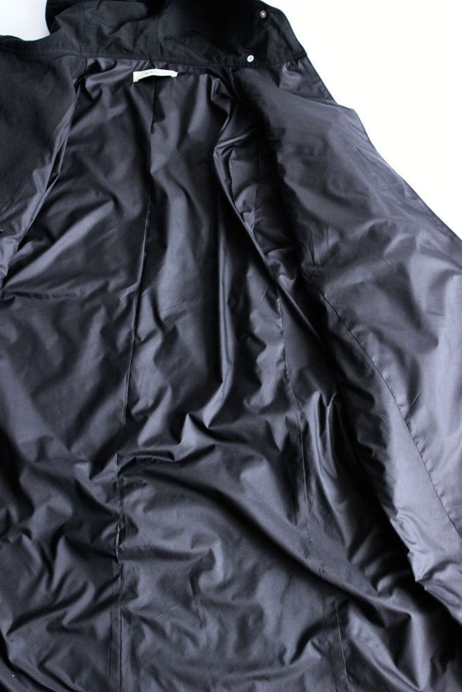 WRYHT / ASYMMETRY FRONT ANORAK COAT
