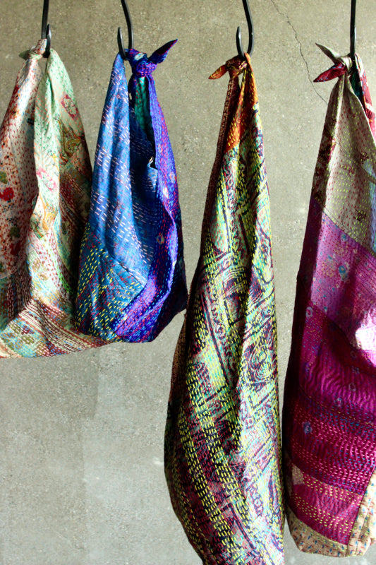 WONDER FULL LIFE / KANTHA BAG LARGE