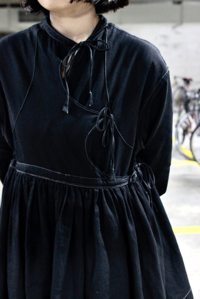 WRYHT / KNOTTED ASYMMETRY FRONT TOP