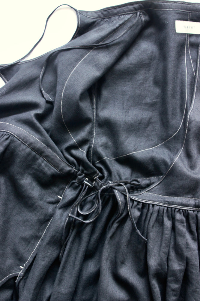 WRYHT / KNOTTED ASYMMETRY FRONT TOP