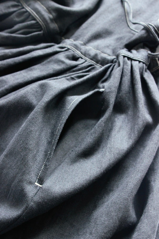 WRYHT / KNOTTED ASYMMETRY FRONT TOP