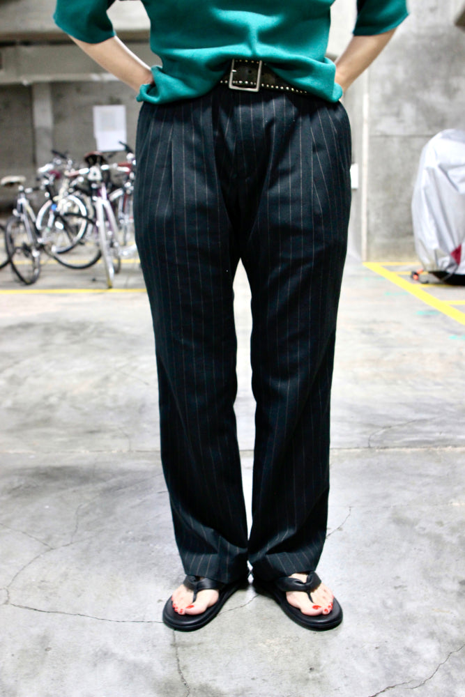whowhat /SLIM FLARE SLACKS