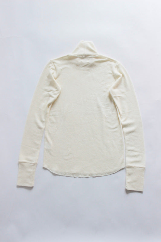 jonnlynx / wool rib high neck tee