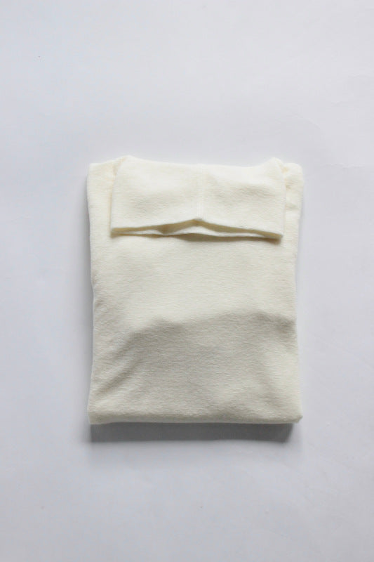 jonnlynx / wool rib high neck tee