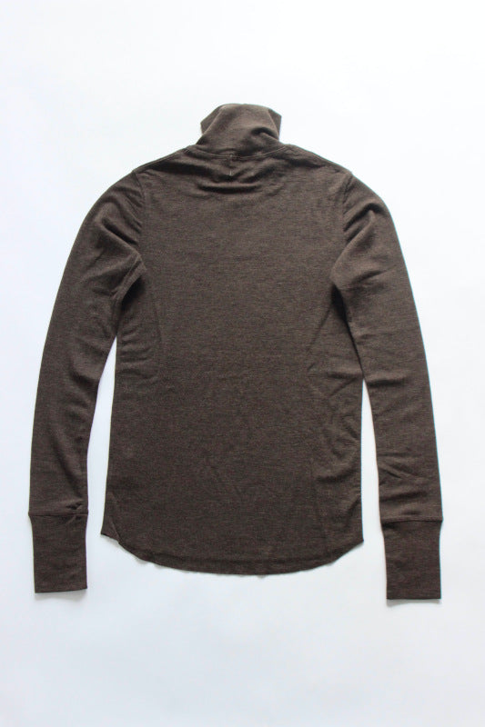 jonnlynx / wool rib high neck tee