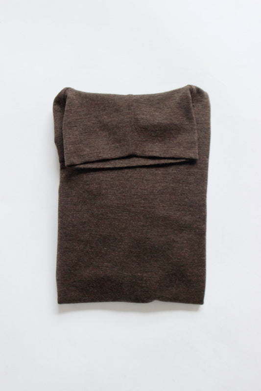 jonnlynx / wool rib high neck tee