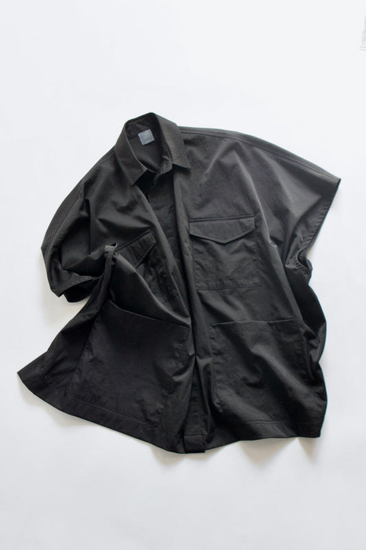 GREI / 4POCKET SHIRT PONCHO