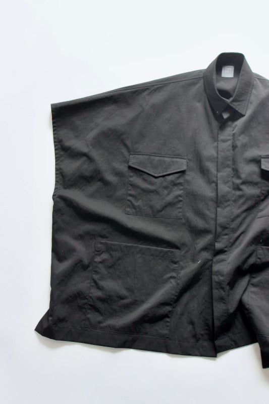 GREI / 4POCKET SHIRT PONCHO