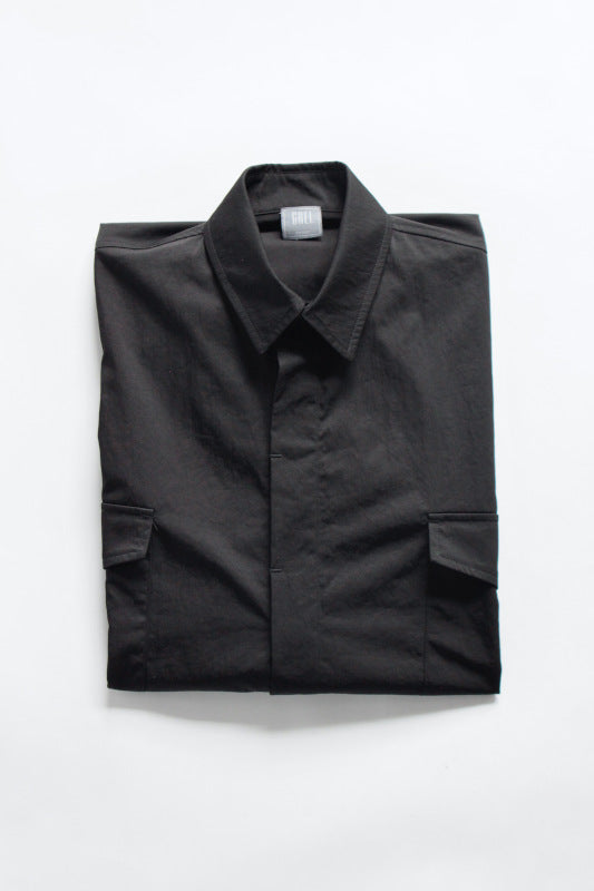 GREI / 4POCKET SHIRT PONCHO