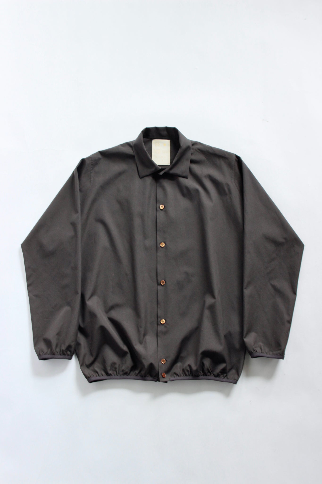 KIMURA / narrowing cardigan with collar