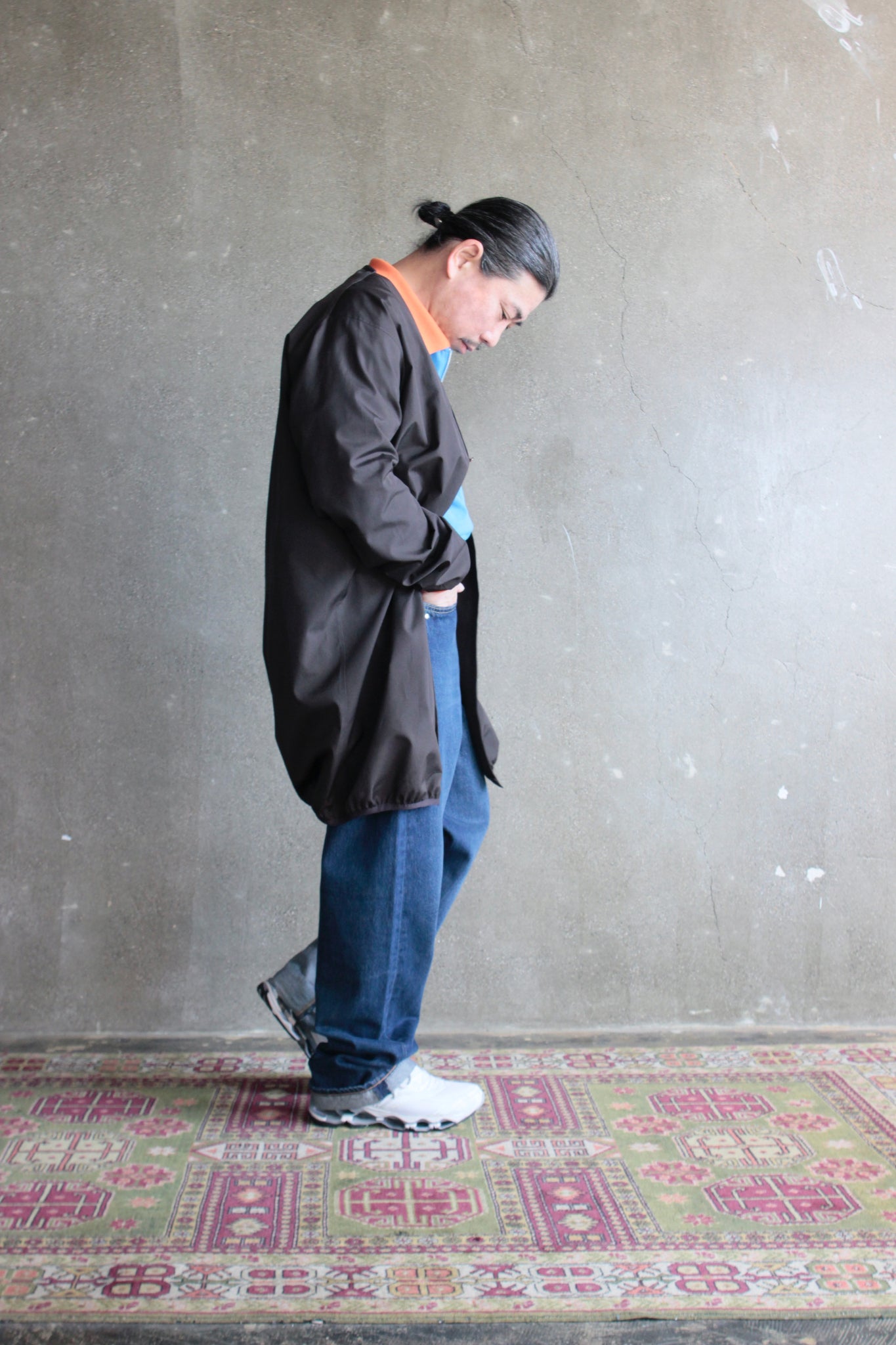 KIMURA / narrowing long cardigan