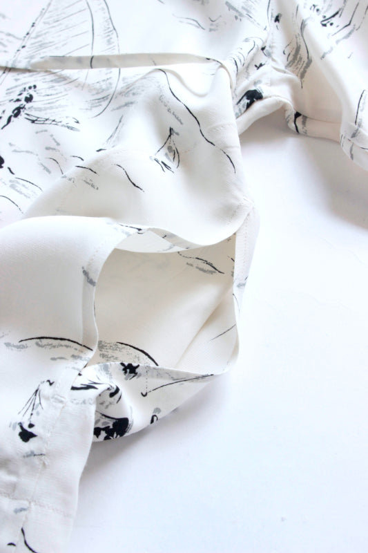 WRYHT / SLIT NECK PAJAMA DRESS