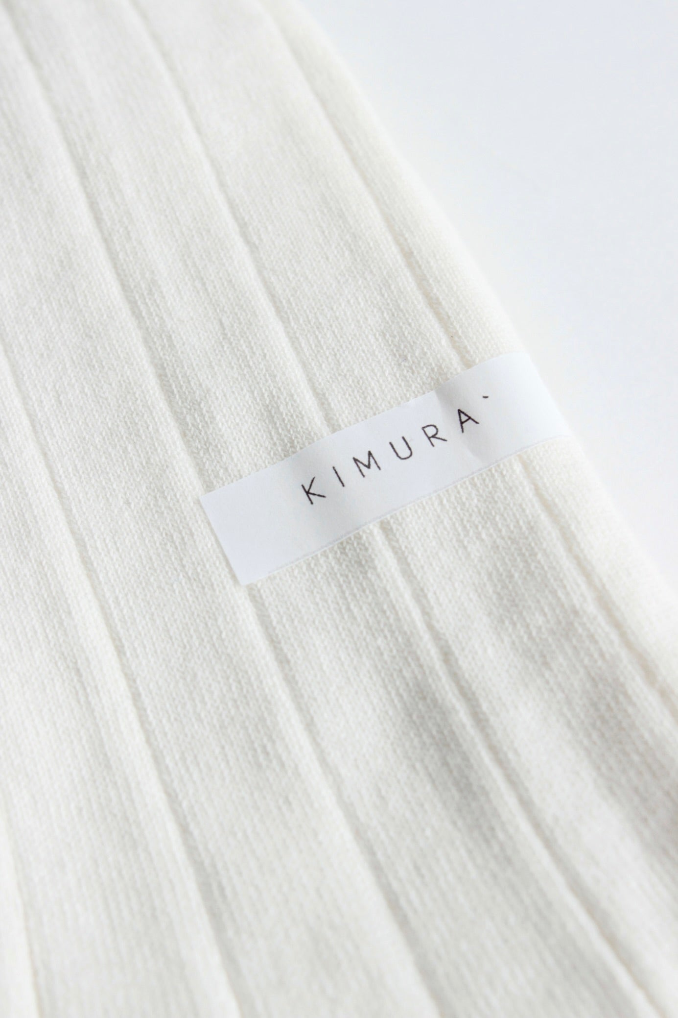 KIMURA' / COTTON RIB SOCKS