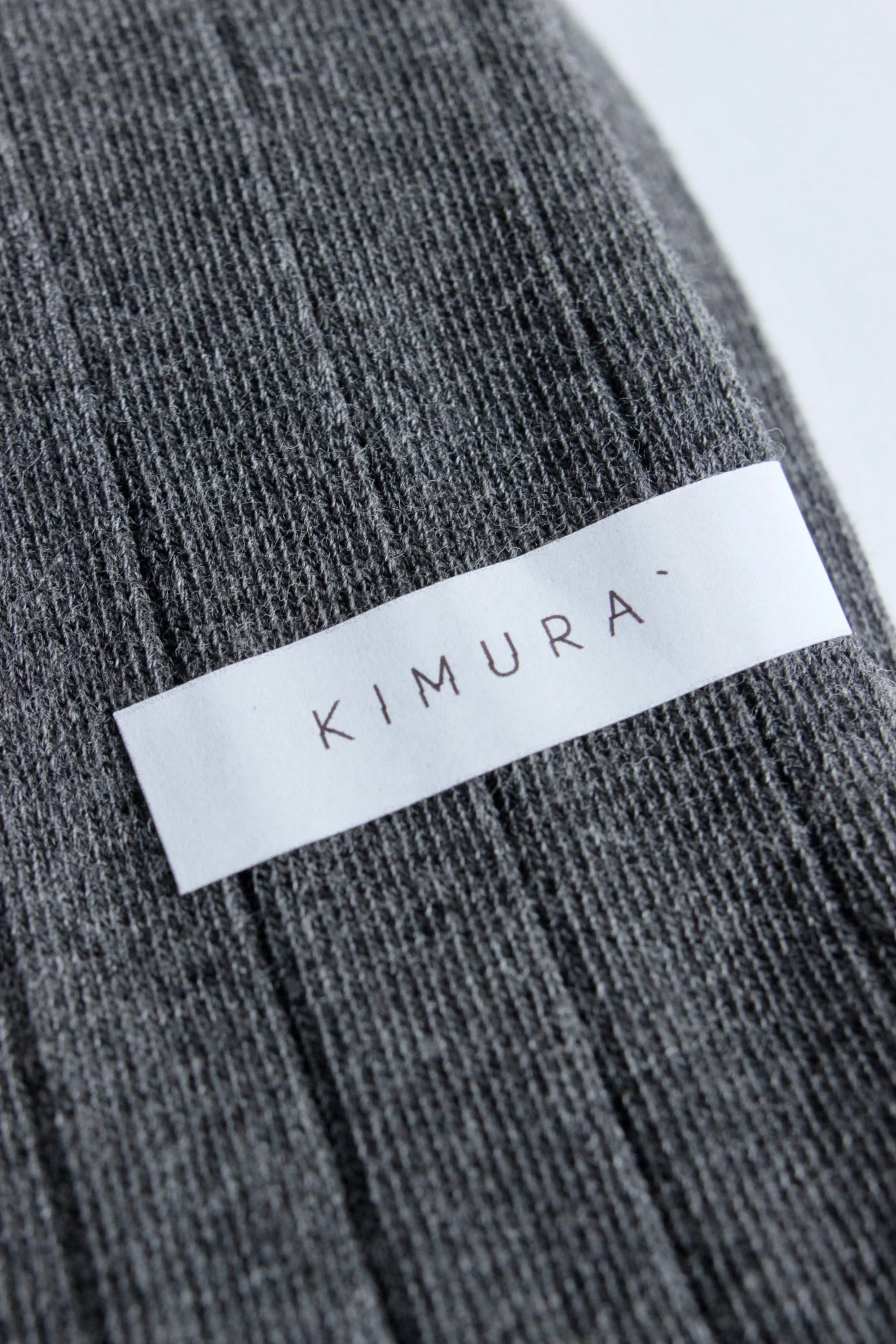 KIMURA' / COTTON RIB SOCKS