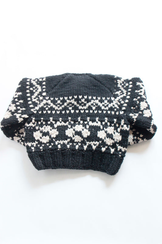 WRYHT / COWICHAN HAND ZIP SWEATER