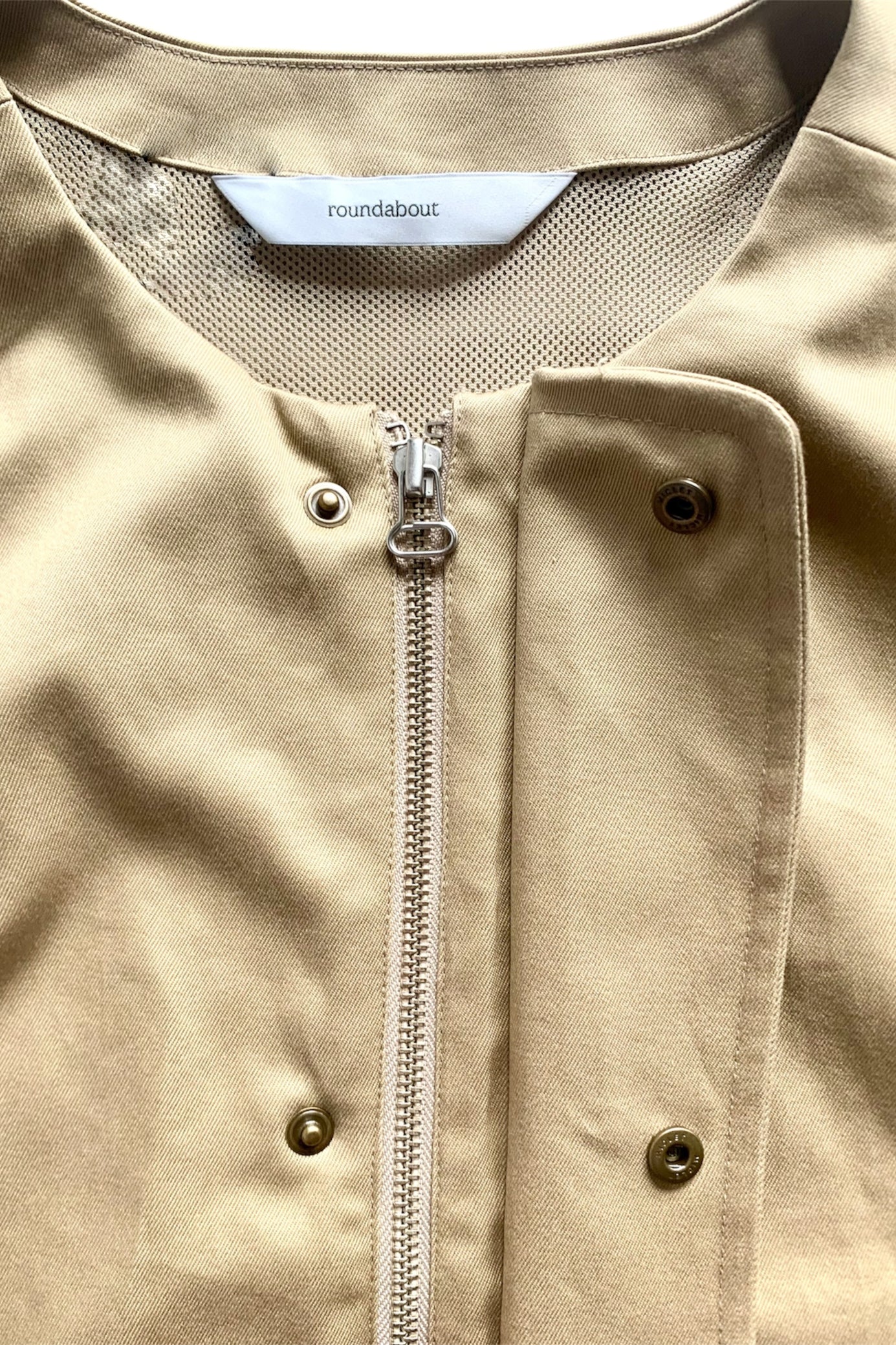 roundabout /Full Zip Vest