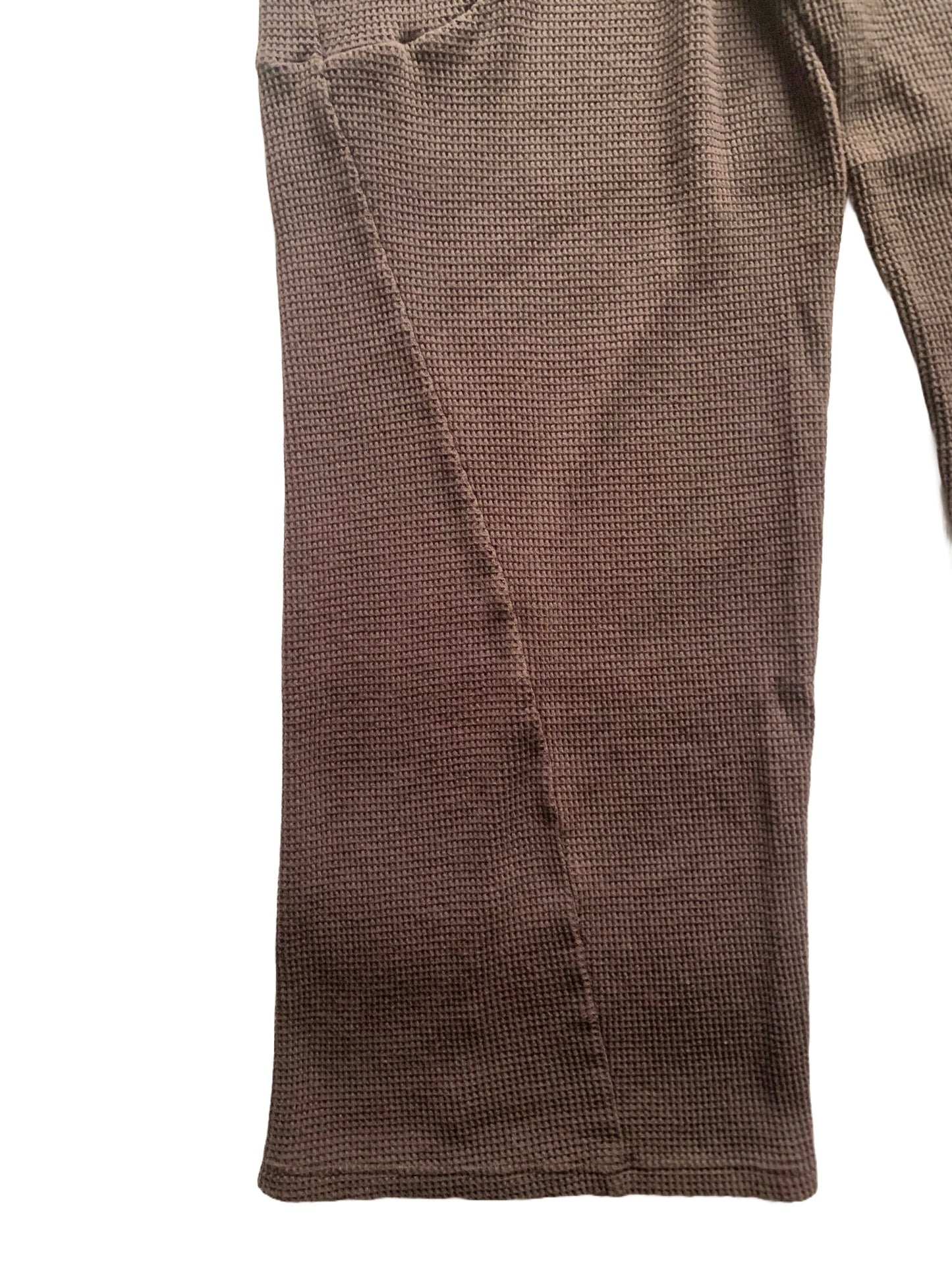 ANDER / WAFFLE CURVY PANTS