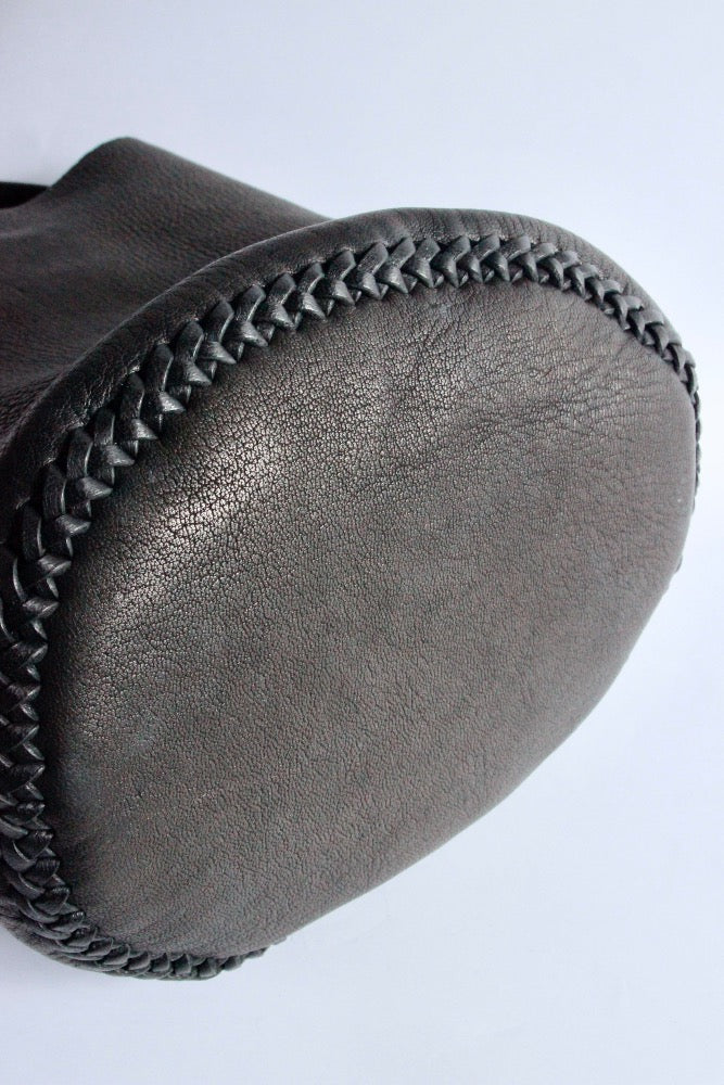 amarillo / Bucket Bag With Tassels