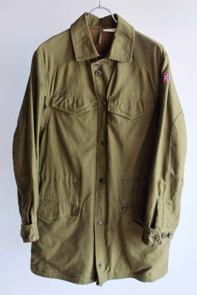 VINTAGE / 70s NORWEIGEAN ARMY FIELD COAT